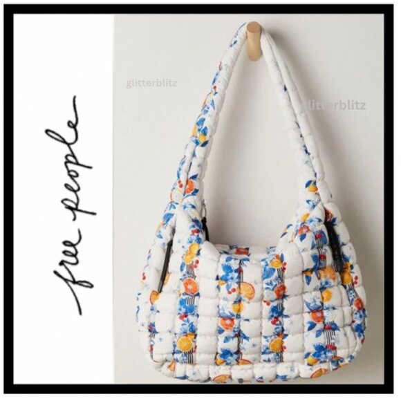 Free People Movement Printed Carryall Tote 🍊 Tangerine Dream - LIMITED EDITION - Picture 1 of 8